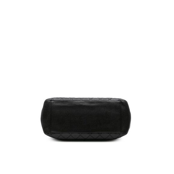 Pre Loved Chanel Quilted Tote Bag Women Black - Picture 3 of 8